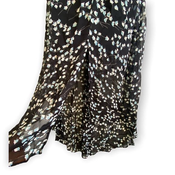 REFORMATION  Floral Print Sheer Sleeveless Maxi Tent Dress, Size S, with slip - Picture 16 of 16